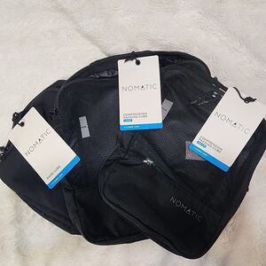 Nomatic Pack of 3 Packing Cubes in Black